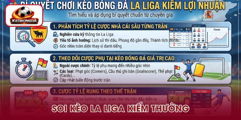 Bí quyết dự đoán La Liga kiếm thưởng