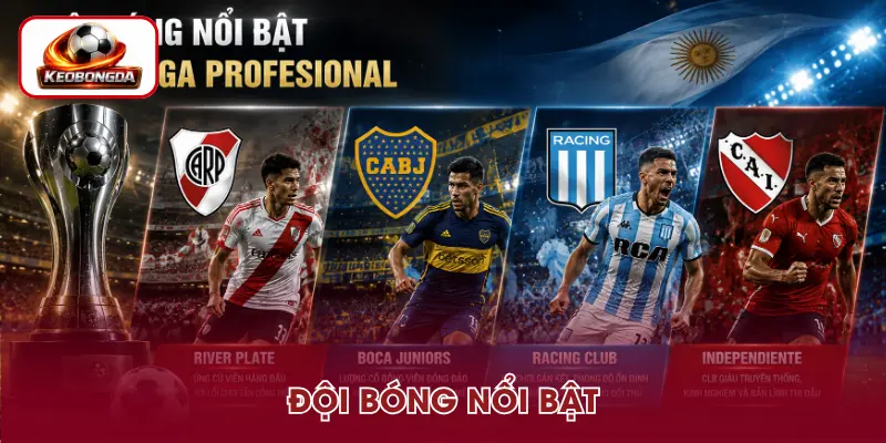Các đội bóng hàng đầu tại Liga Profesional
