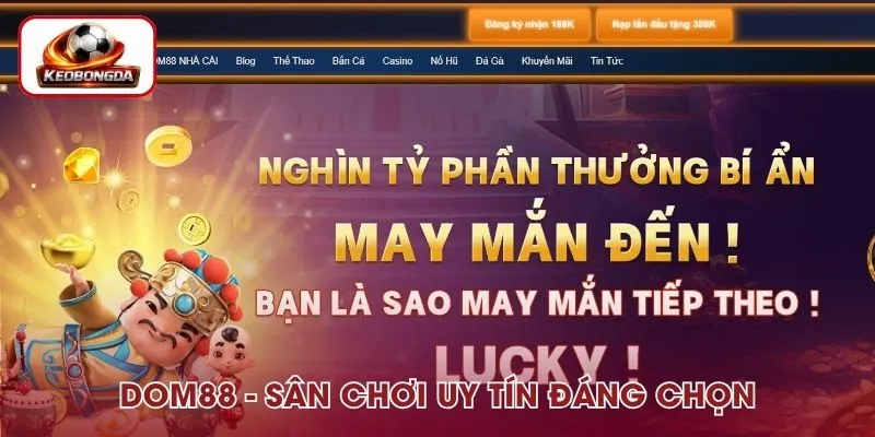 Dom88 – Sân Chơi Uy Tín Đáng Chọn, Tham Gia Ngay!