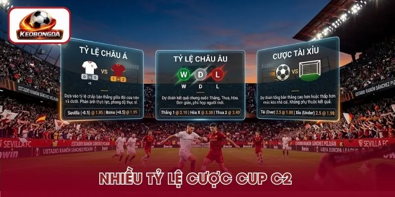 Các tỷ lệ cược Cup C2
