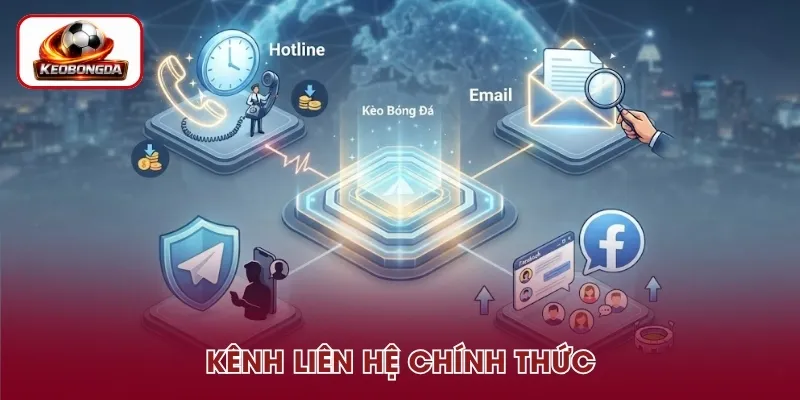 Phương thức liên hệ chính thức của website