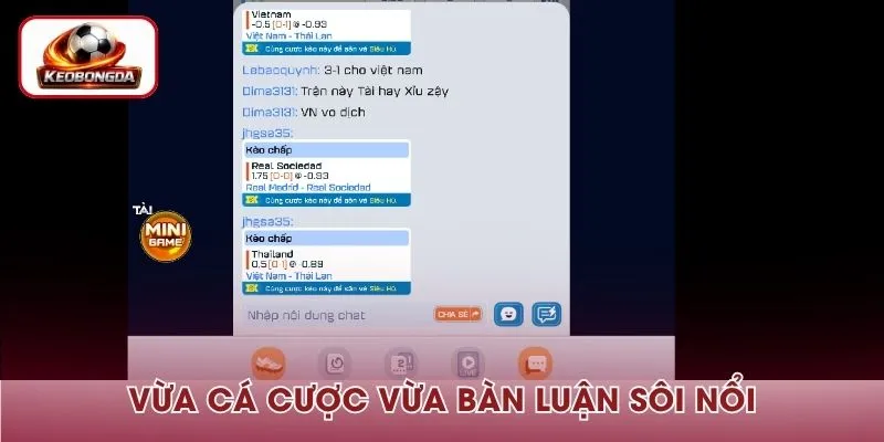 Nền tảng có phần bàn luận vô cùng sôi nổi